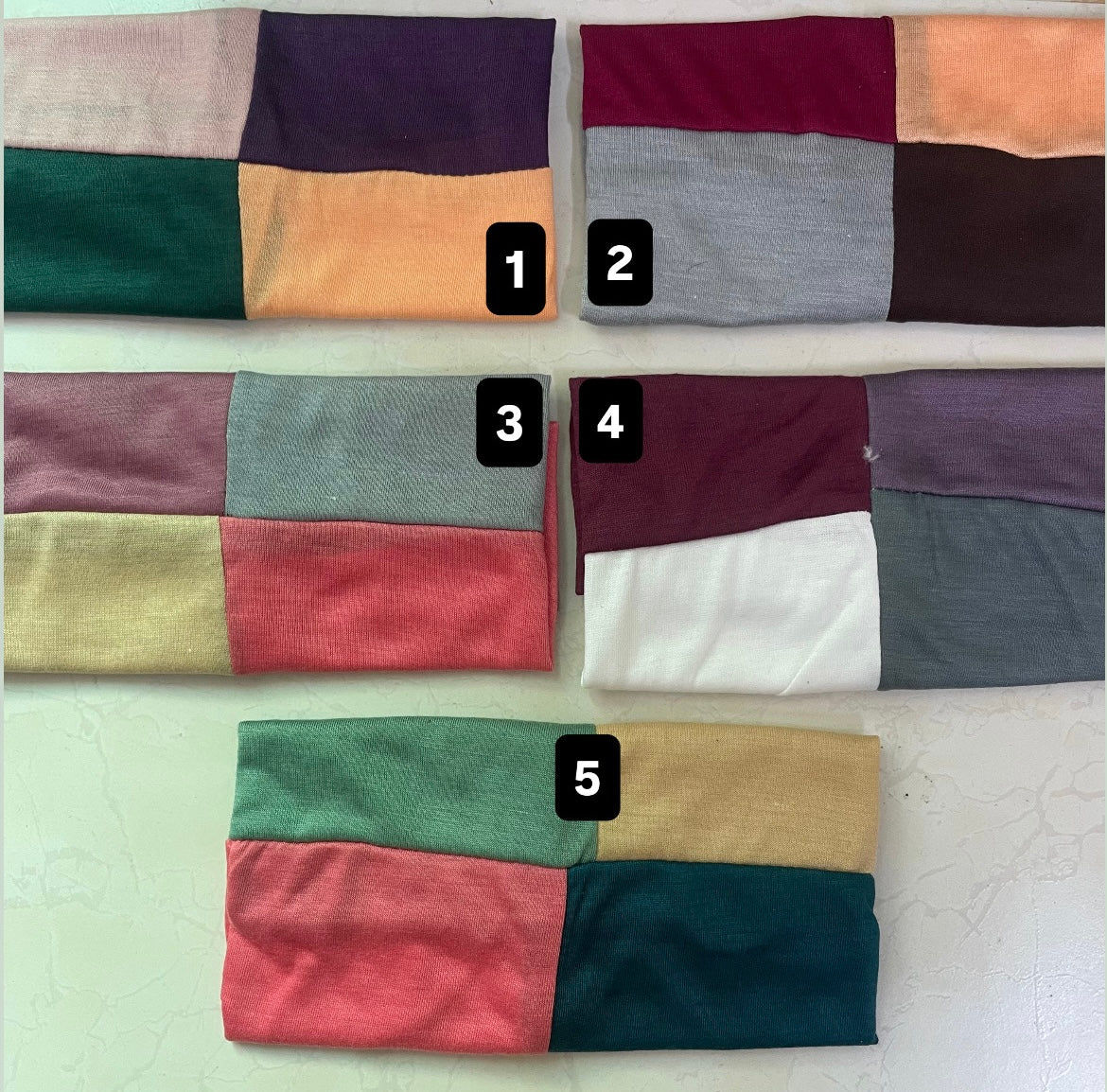 4 in 1 Hijab caps Attires For Muslimah