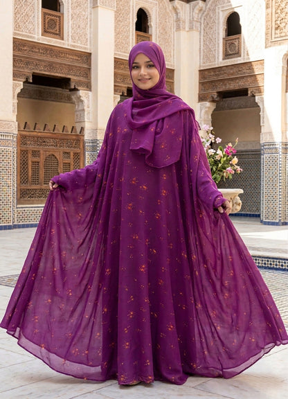 Flary Kaftan Abaya