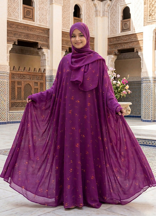 Flary Kaftan Abaya