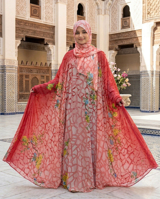 Flary Kaftan Abaya