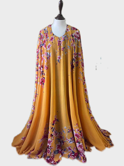 Flary Kaftan Abaya