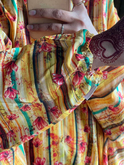 Full Coverage Namaz Chadar with Sleeves + Niqab (Pure Lawn)