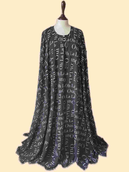 Flary Kaftan Abaya