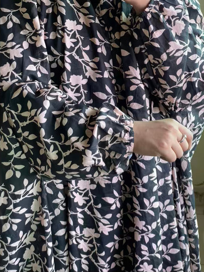 Full Coverage Namaz Chadar with Sleeves + Niqab (Pure Lawn)