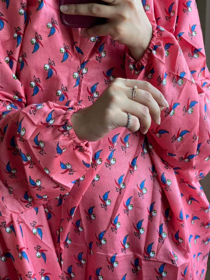 Full Coverage Namaz Chadar with Sleeves + Niqab (Mix Lawn)