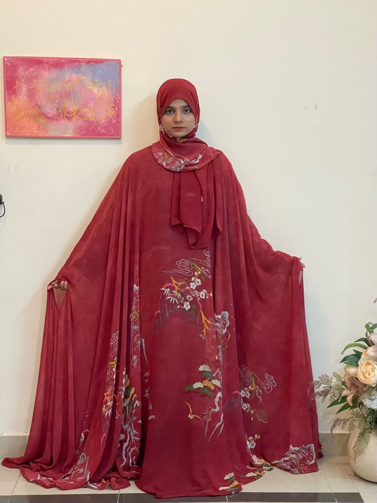 Flary Kaftan Abaya
