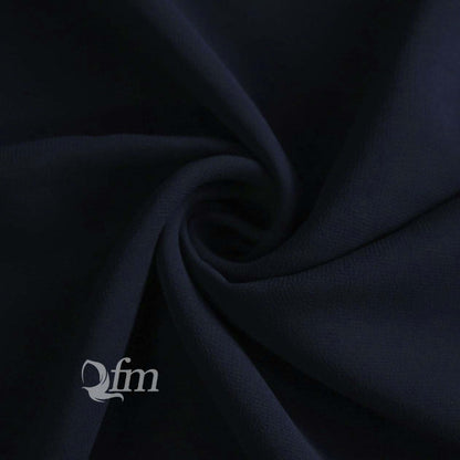 Chiffon Georgette - Navy Blue