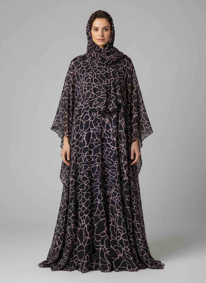 Flary Kaftan Abaya