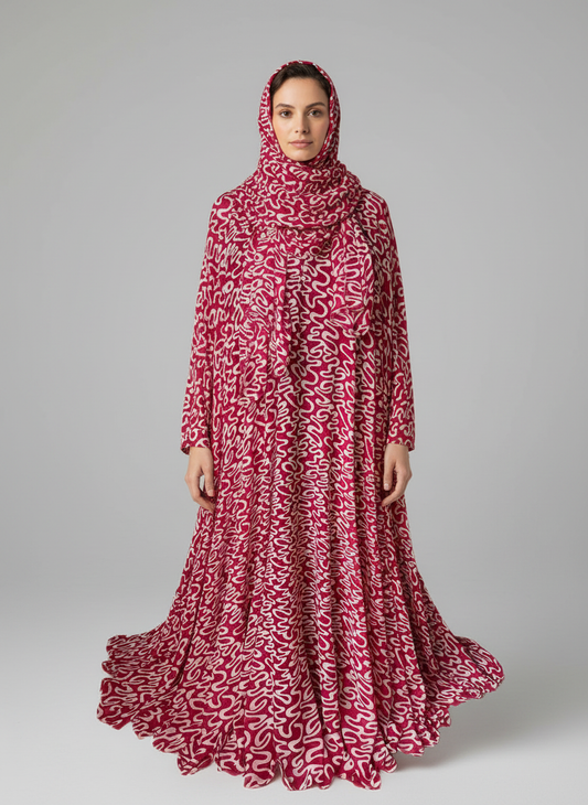 Flary Kaftan Abaya