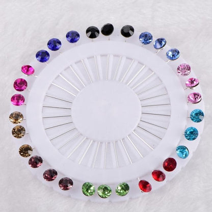 Crystal Pin Wheel