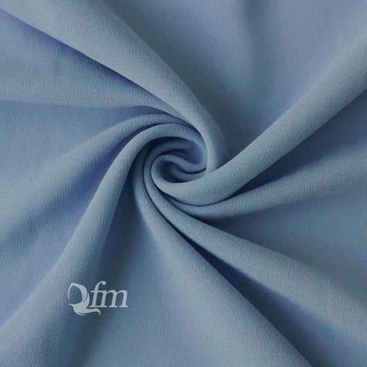 Chiffon Georgette - Baby Blue Attires For Muslimah