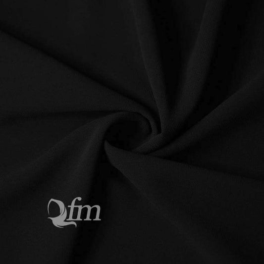 Chiffon Georgette - Black Attires For Muslimah