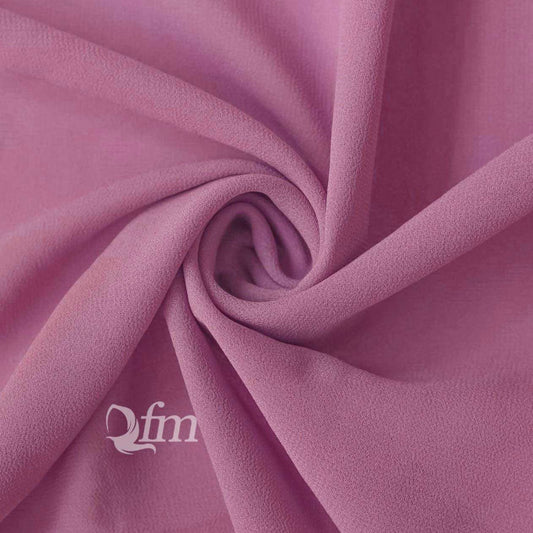 Chiffon Georgette - Bubblegum Pink Attires For Muslimah