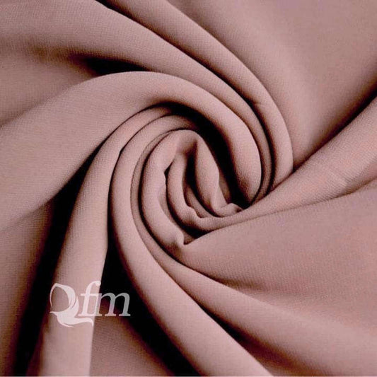 Chiffon Georgette - Chestnut  Nude Attires For Muslimah