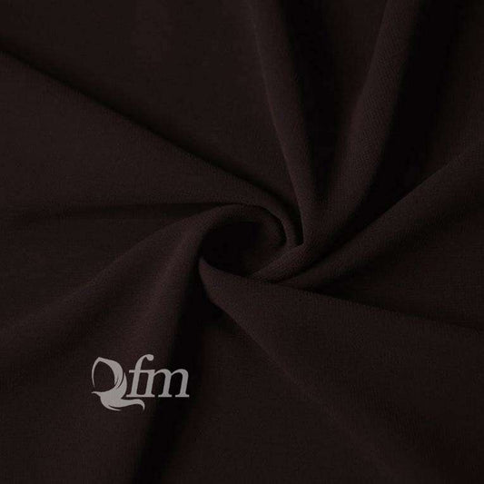 Chiffon Georgette - Dark Brown Attires For Muslimah