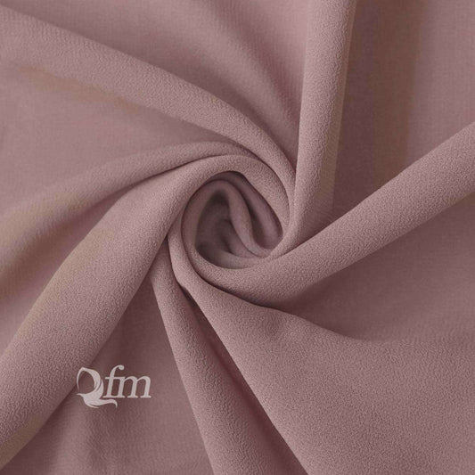 Chiffon Georgette - Dusty Rose Attires For Muslimah