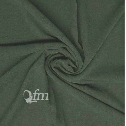 Chiffon Georgette - Leaf Green Attires For Muslimah
