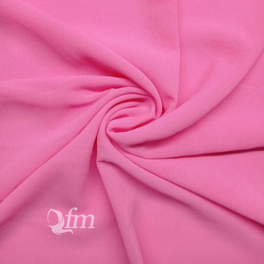 Chiffon Georgette - Neon Pink Attires For Muslimah