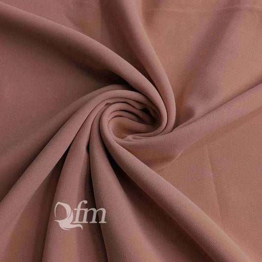 Chiffon Georgette - Nude Brown Attires For Muslimah