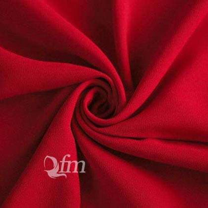 Chiffon Georgette - Red Attires For Muslimah