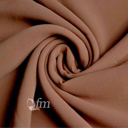 Chiffon Georgette - Salmon Attires For Muslimah