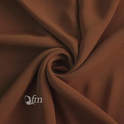 Chiffon Georgette - Chocolate Brown