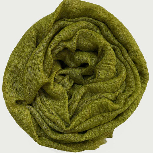 Crimps Viscose - Lime Green Attires For Muslimah