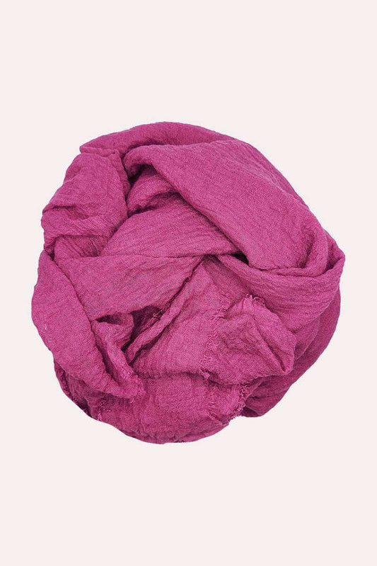 Crimps Viscose - Magenta Attires For Muslimah