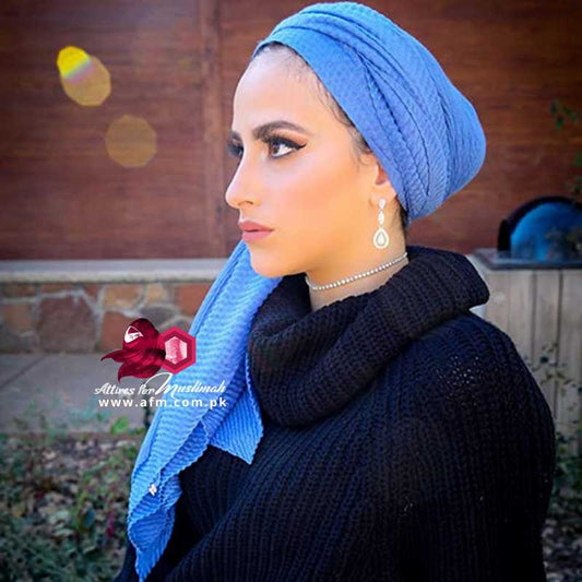 Crinkle Hijab Attires For Muslimah