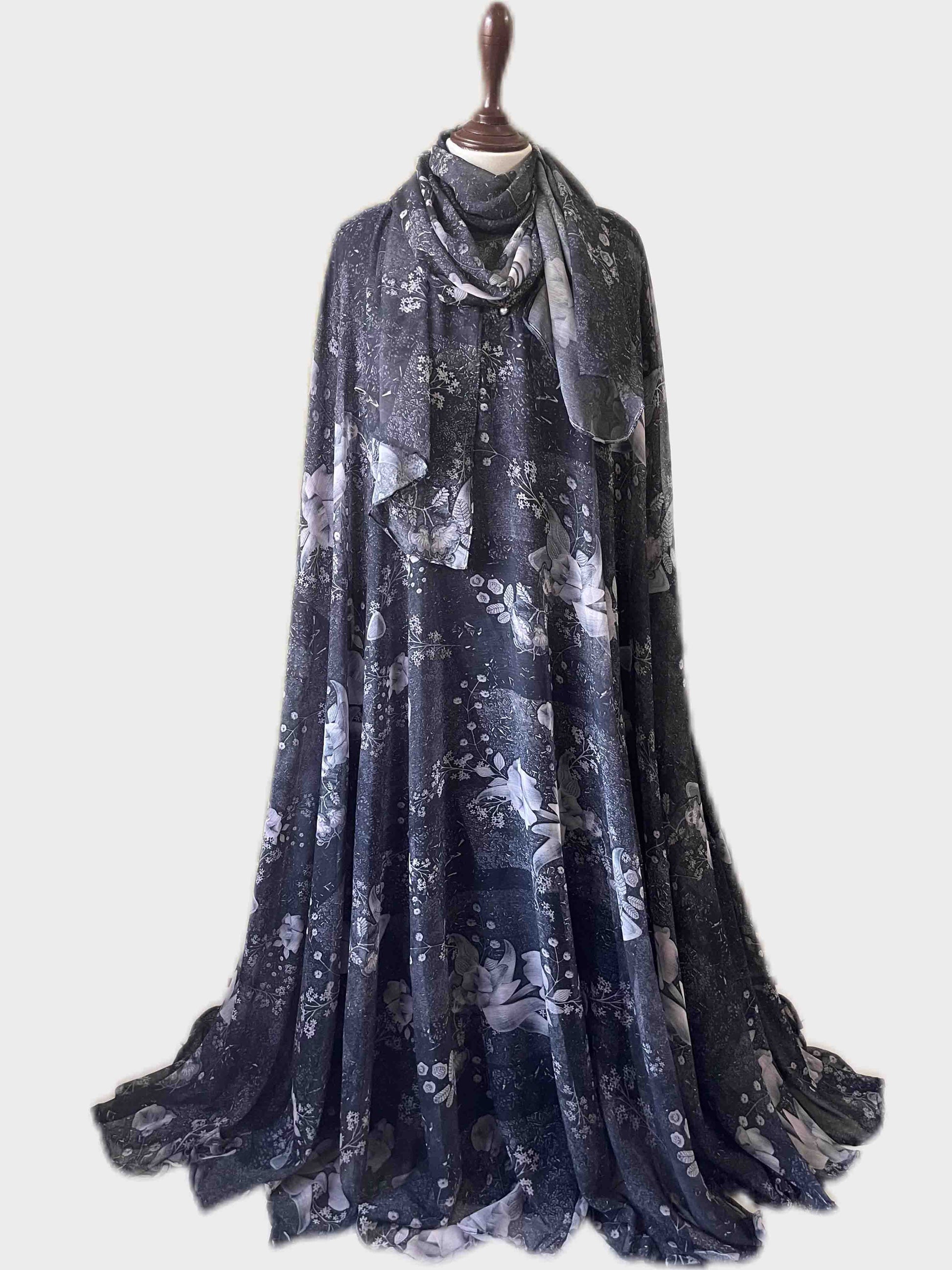 Flary Kaftan Abaya Attires For Muslimah