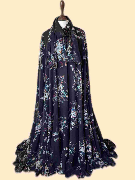 Flary Kaftan Abaya Attires For Muslimah