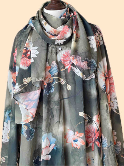 Flary Kaftan Abaya Attires For Muslimah