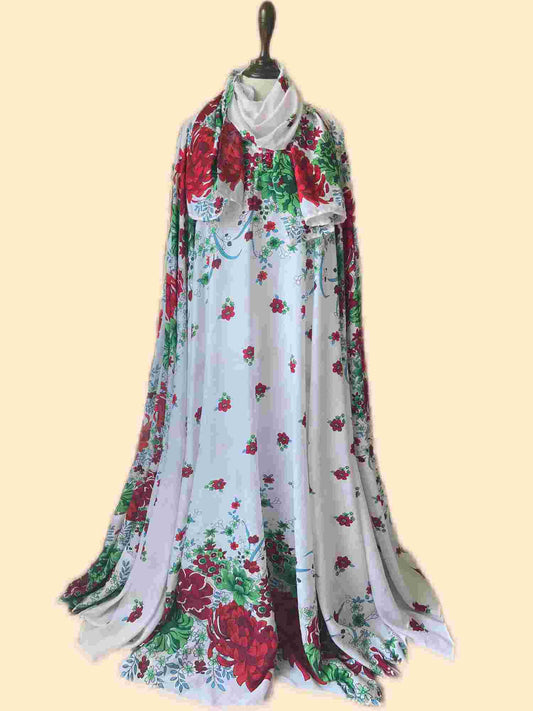 Flary Kaftan Abaya Attires For Muslimah