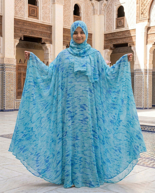 Flary Kaftan Abaya Attires For Muslimah