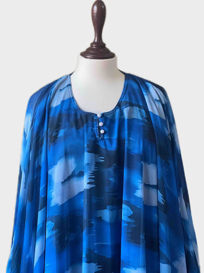 Flary Kaftan Abaya Attires For Muslimah