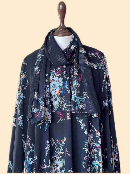 Flary Kaftan Abaya Attires For Muslimah