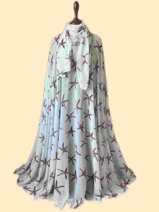 Flary Kaftan Abaya Attires For Muslimah