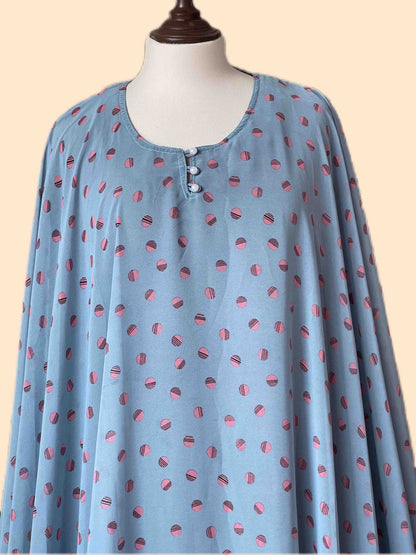 Flary Kaftan Abaya Attires For Muslimah
