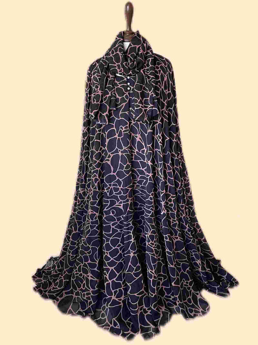 Flary Kaftan Abaya Attires For Muslimah