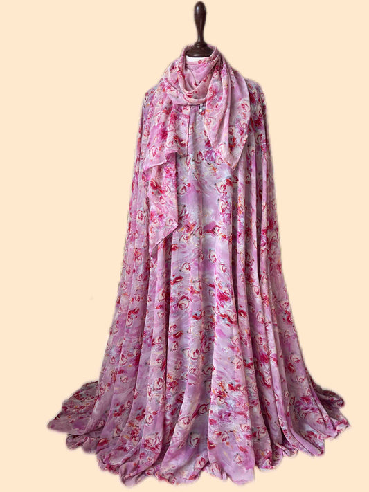 Flary Kaftan Abaya Attires For Muslimah