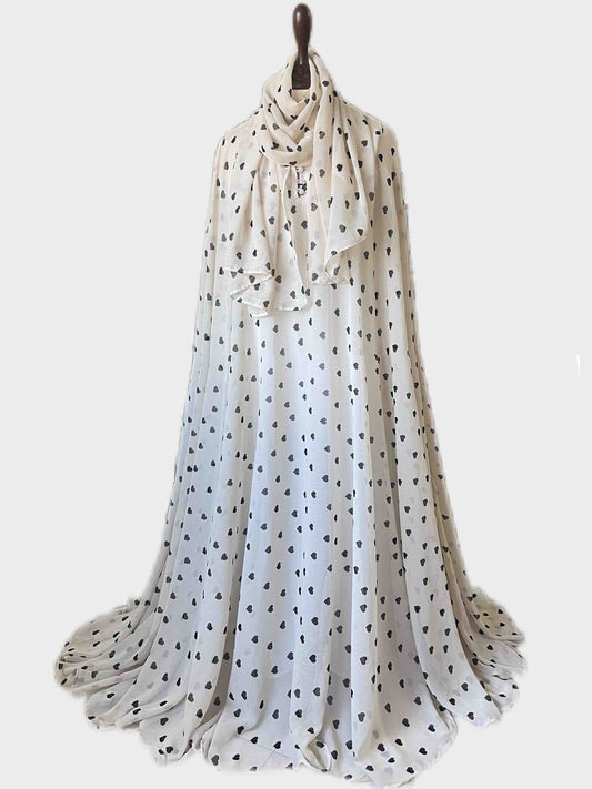 Flary Kaftan Abaya Attires For Muslimah