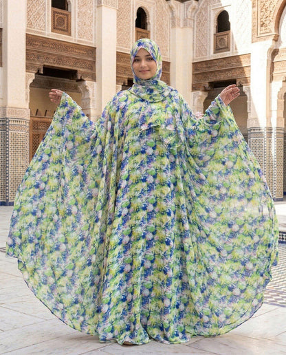 Flary Kaftan Abaya Attires For Muslimah