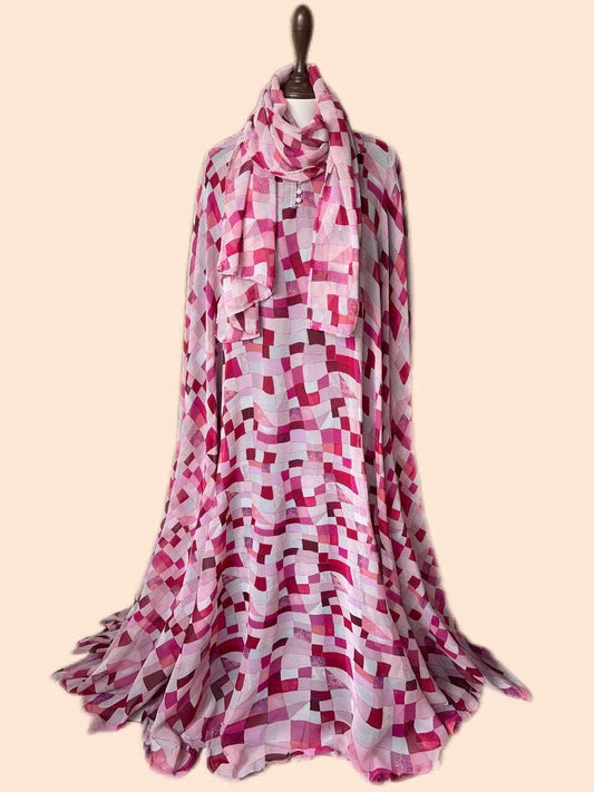 Flary Kaftan Abaya Attires For Muslimah