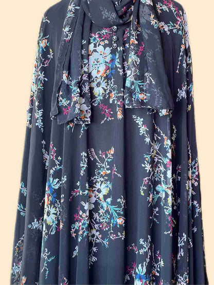 Flary Kaftan Abaya Attires For Muslimah