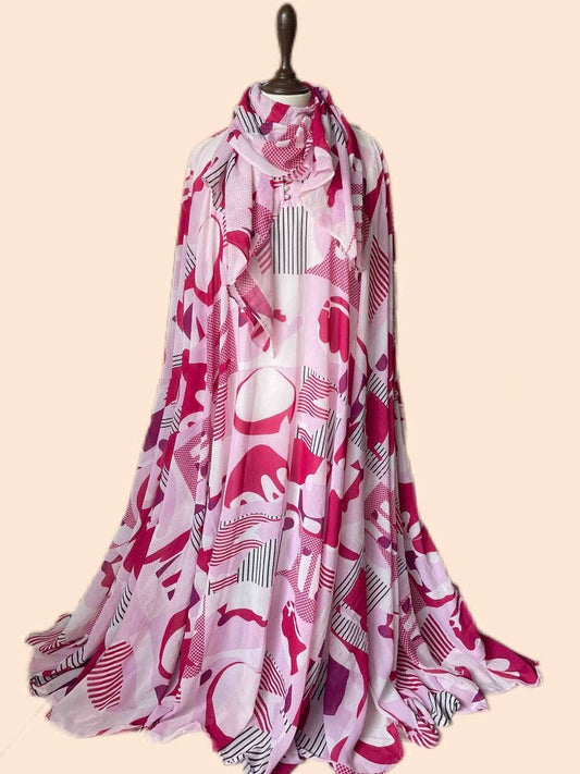 Flary Kaftan Abaya Attires For Muslimah