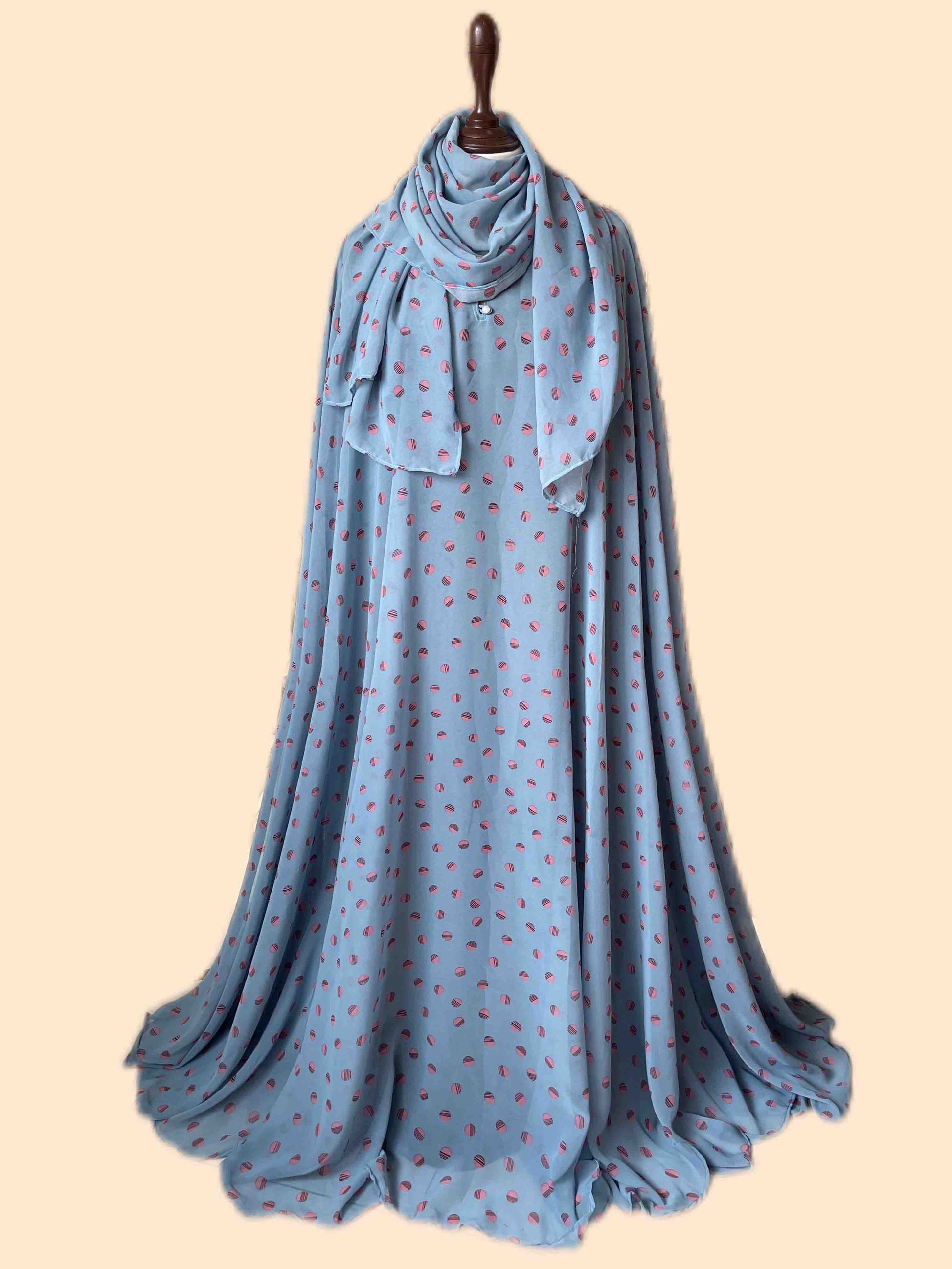 Flary Kaftan Abaya Attires For Muslimah