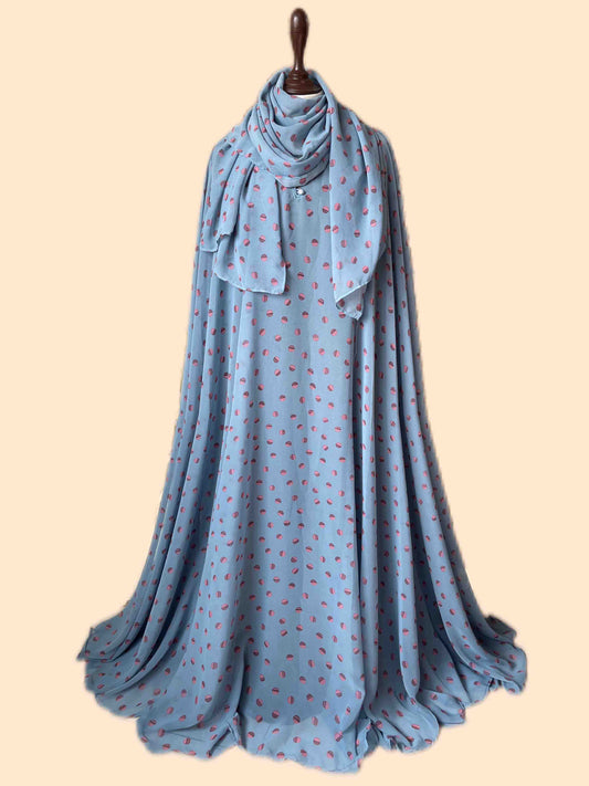 Flary Kaftan Abaya Attires For Muslimah