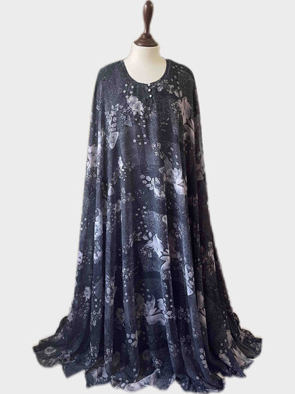 Flary Kaftan Abaya Attires For Muslimah