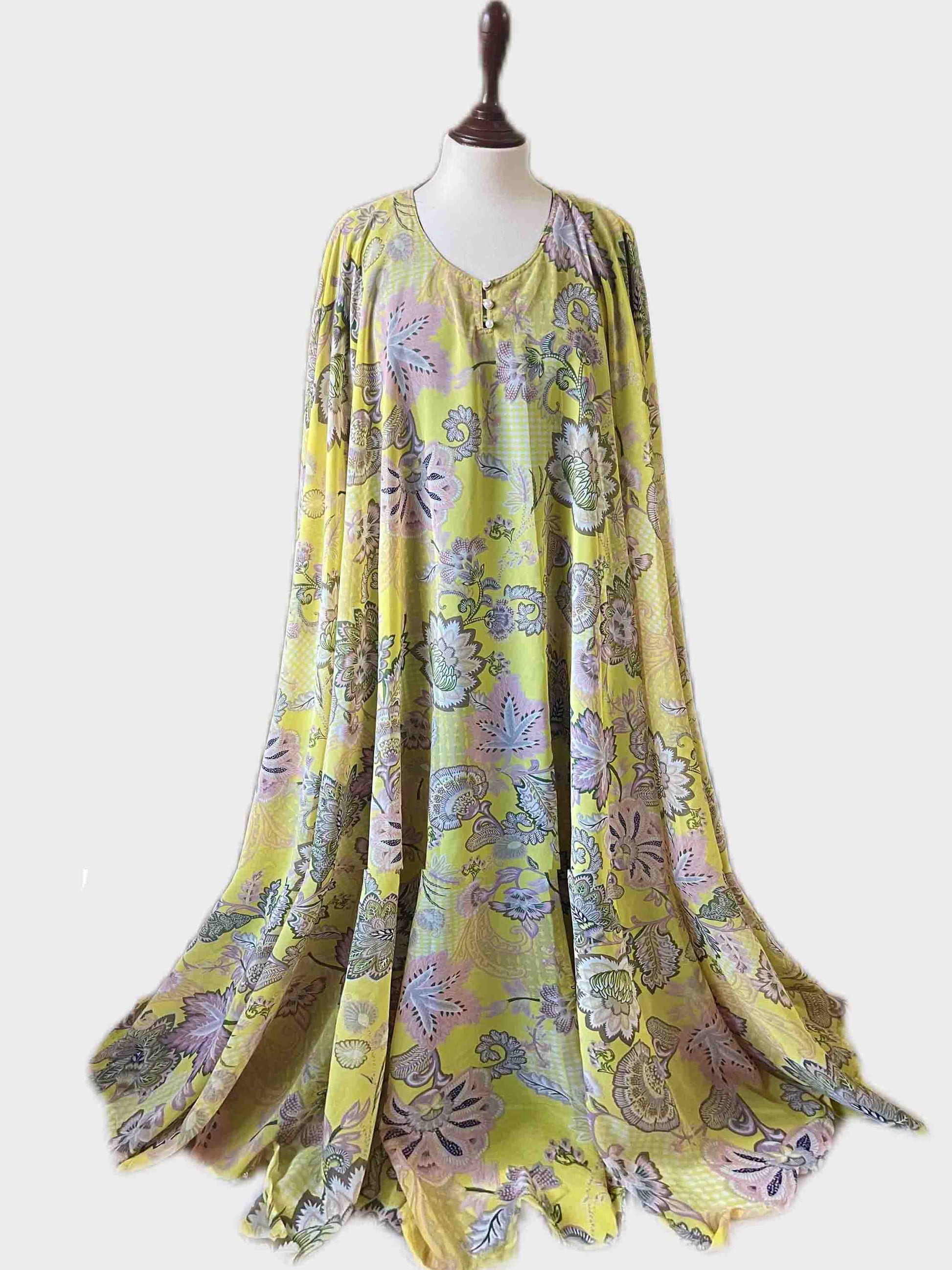 Flary Kaftan Abaya Attires For Muslimah