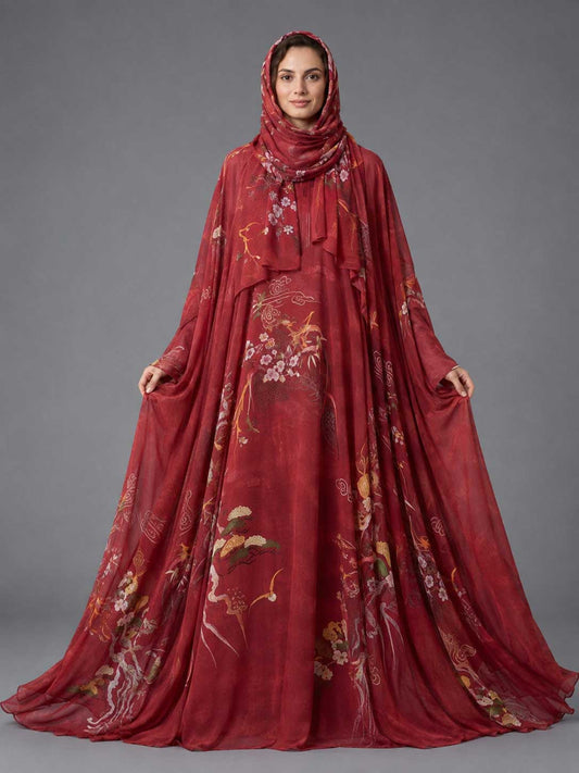 Flary Kaftan Abaya